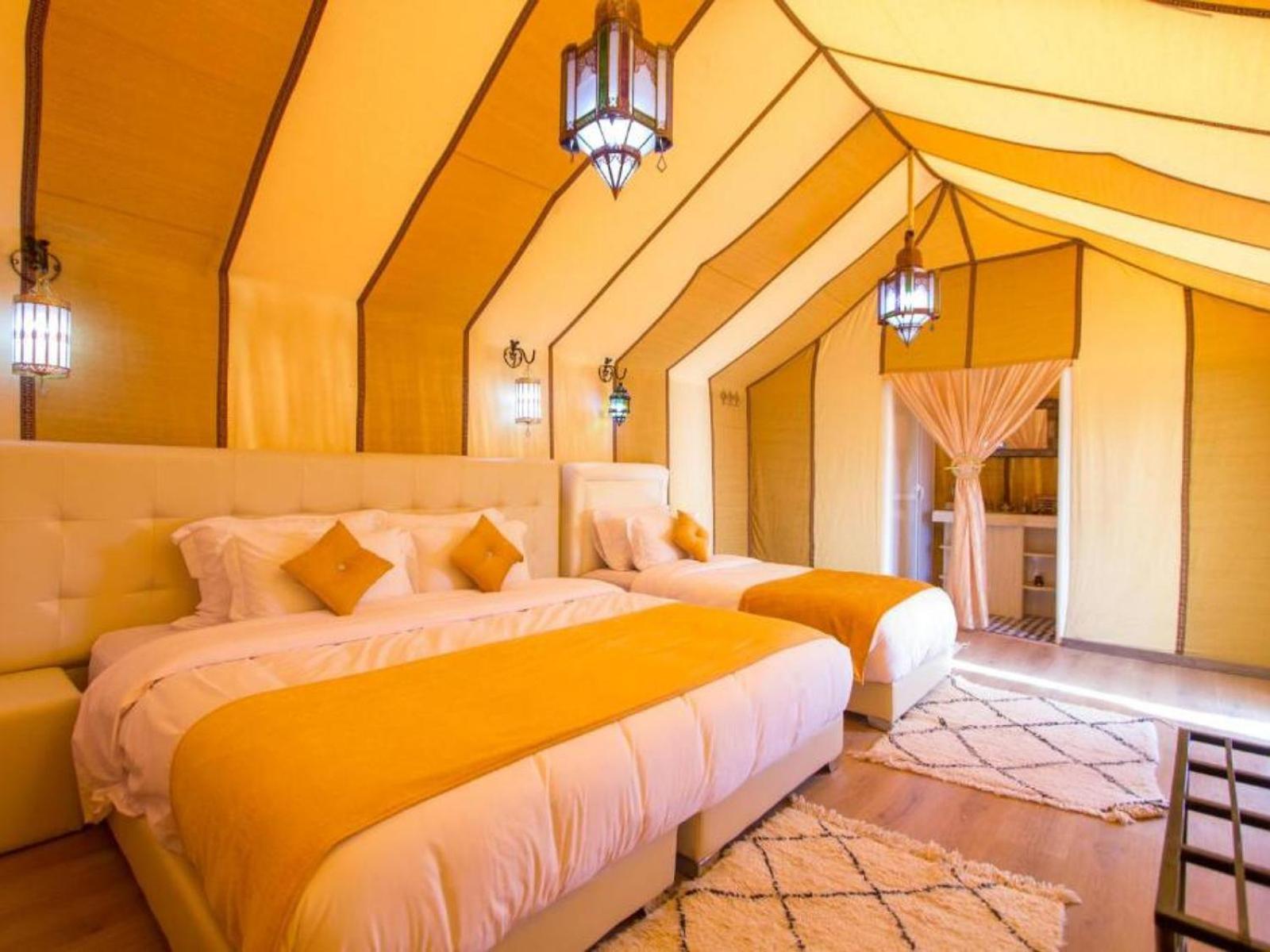 ホテル Sahara Family Luxury Camp メルズーガ エクステリア 写真